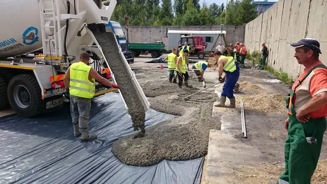 Drogi betonowe, place i posadzki z betonu, Kołobrzeg
