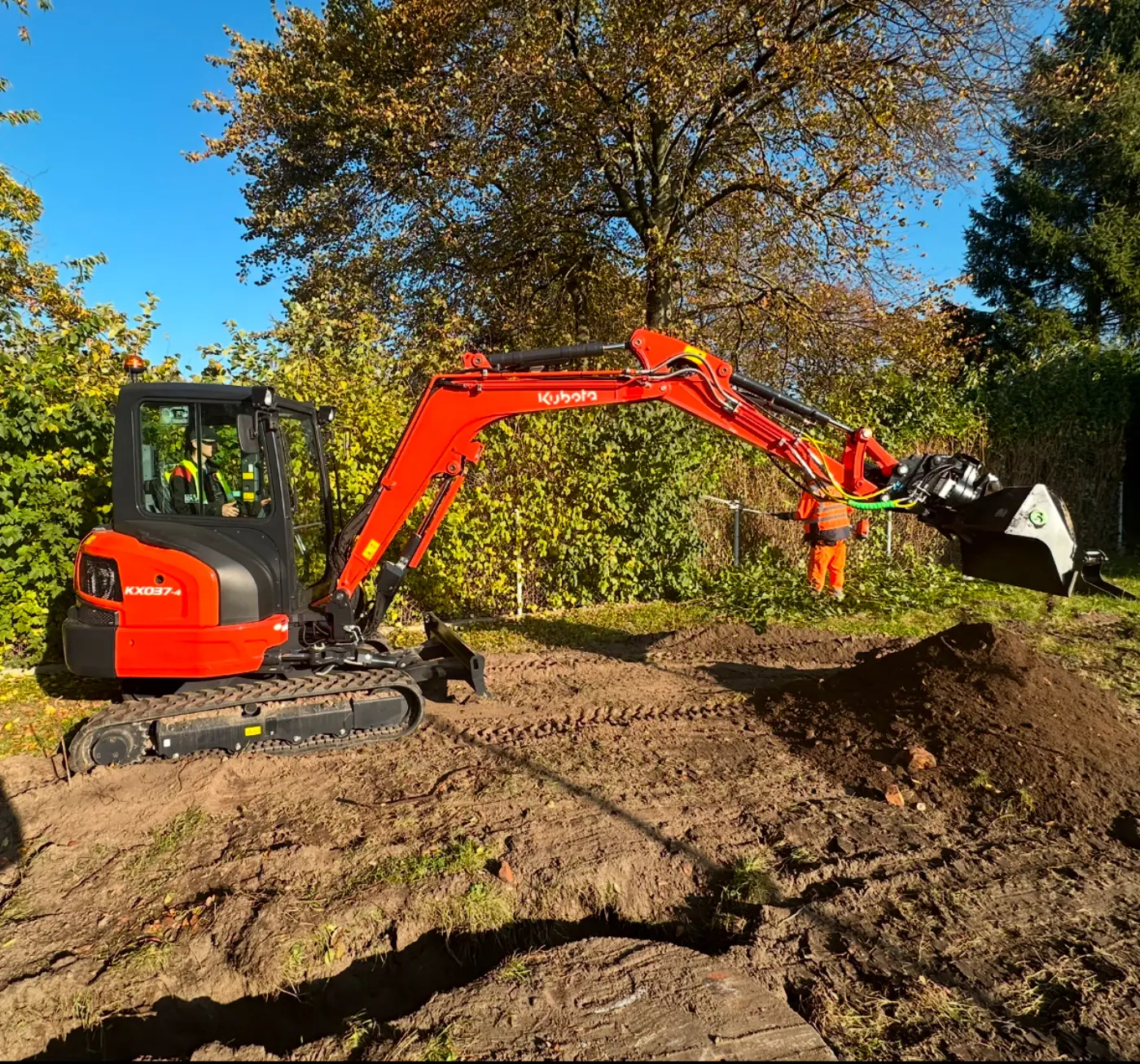 Minikoparka Kubota Kx037-4