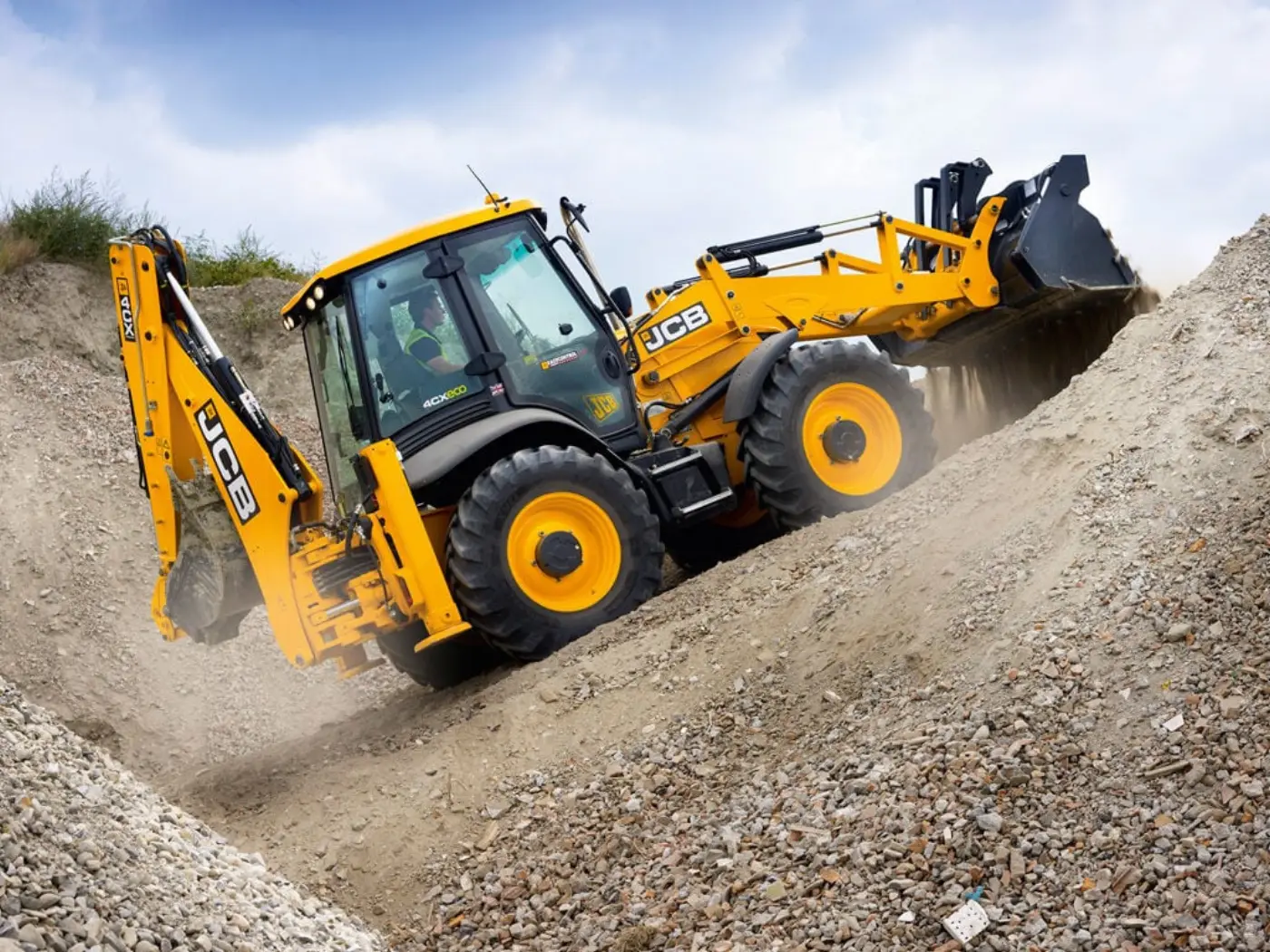 Koparko-ładowarka JCB 4CX